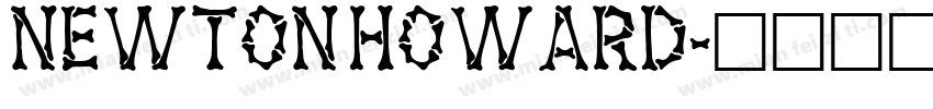 Newton Howard字体转换